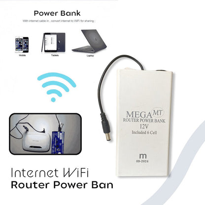 12W WiFi Router Power Bank